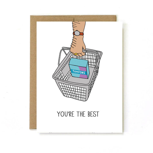 "You're the Best" Anniversary Card