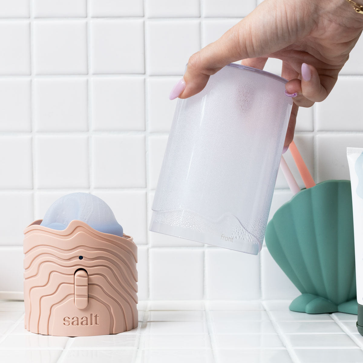 Saalt Cup + Disc Steamer