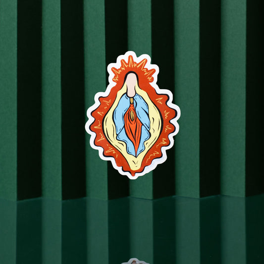 Vulva Mary Sticker