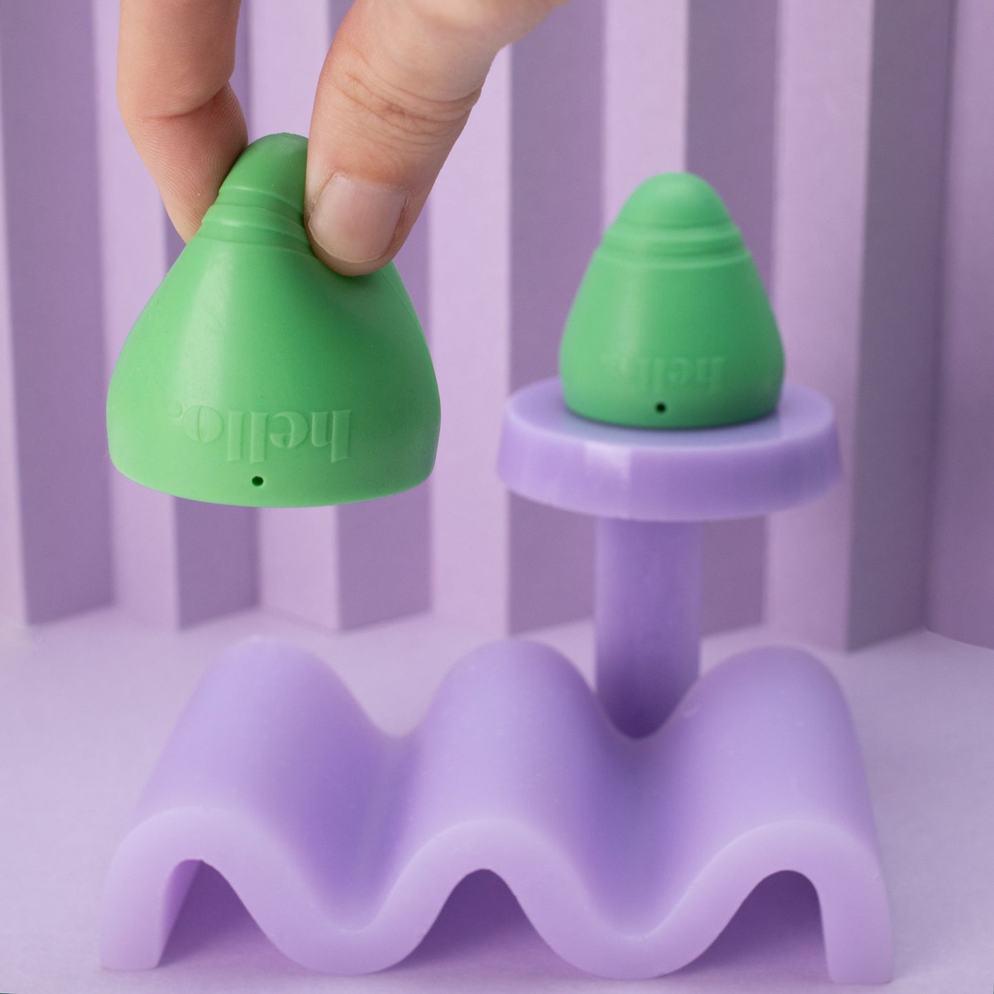 Hello Cup Low Cervix menstrual cup dou