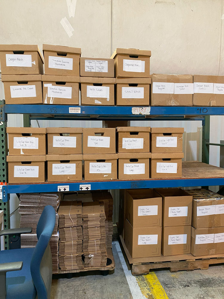 Period Nirvana Is Moving - New Warehouse Loading......