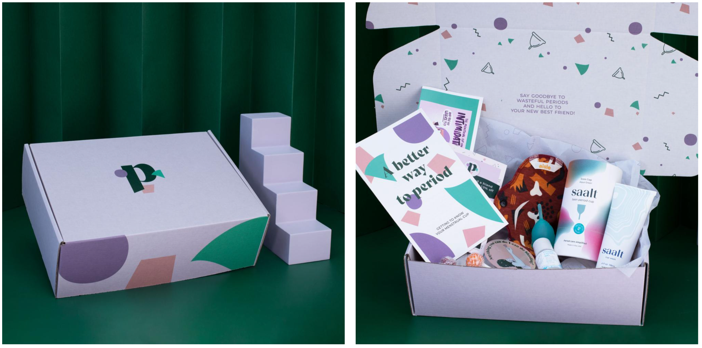 The Perfect Teen Period Kit is here! Now featuring Saalt Teen