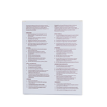 The back of The Cramp Care Patch box features small black text on white detailing instructions, safety info, and cautions. This wearable patch relieves cramps, but key details can be hard to read because of the tiny font size.