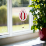 Stained Glass Vulva Wall Art- Large