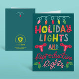 Holiday Lights and Reproductive Rights Card