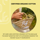 Rif Regular Absorbency Organic Non Applicator Tampons  (18 ct)