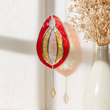 Stained Glass Vulva Wall Art- Large