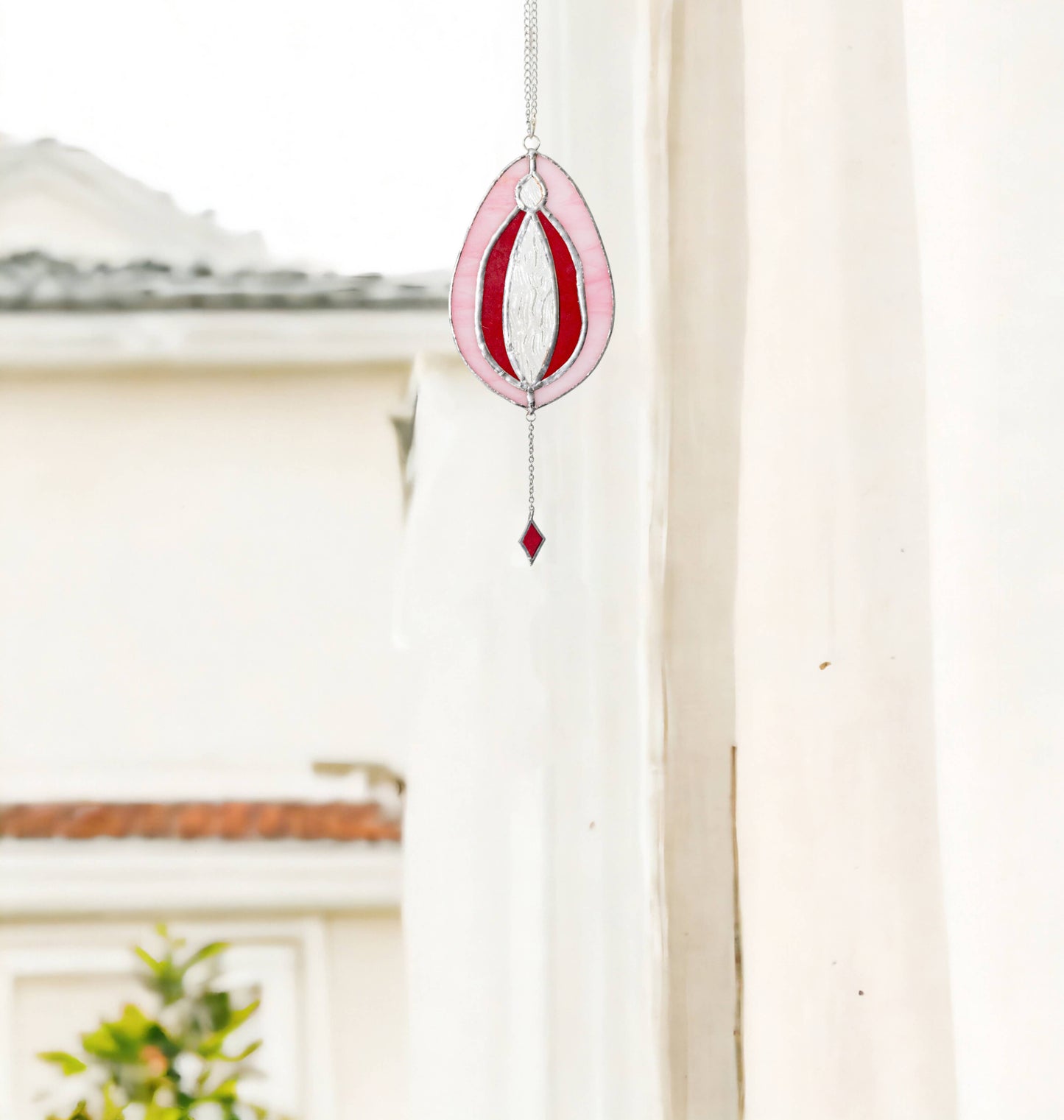 Stained Glass Vulva Wall Art- Large