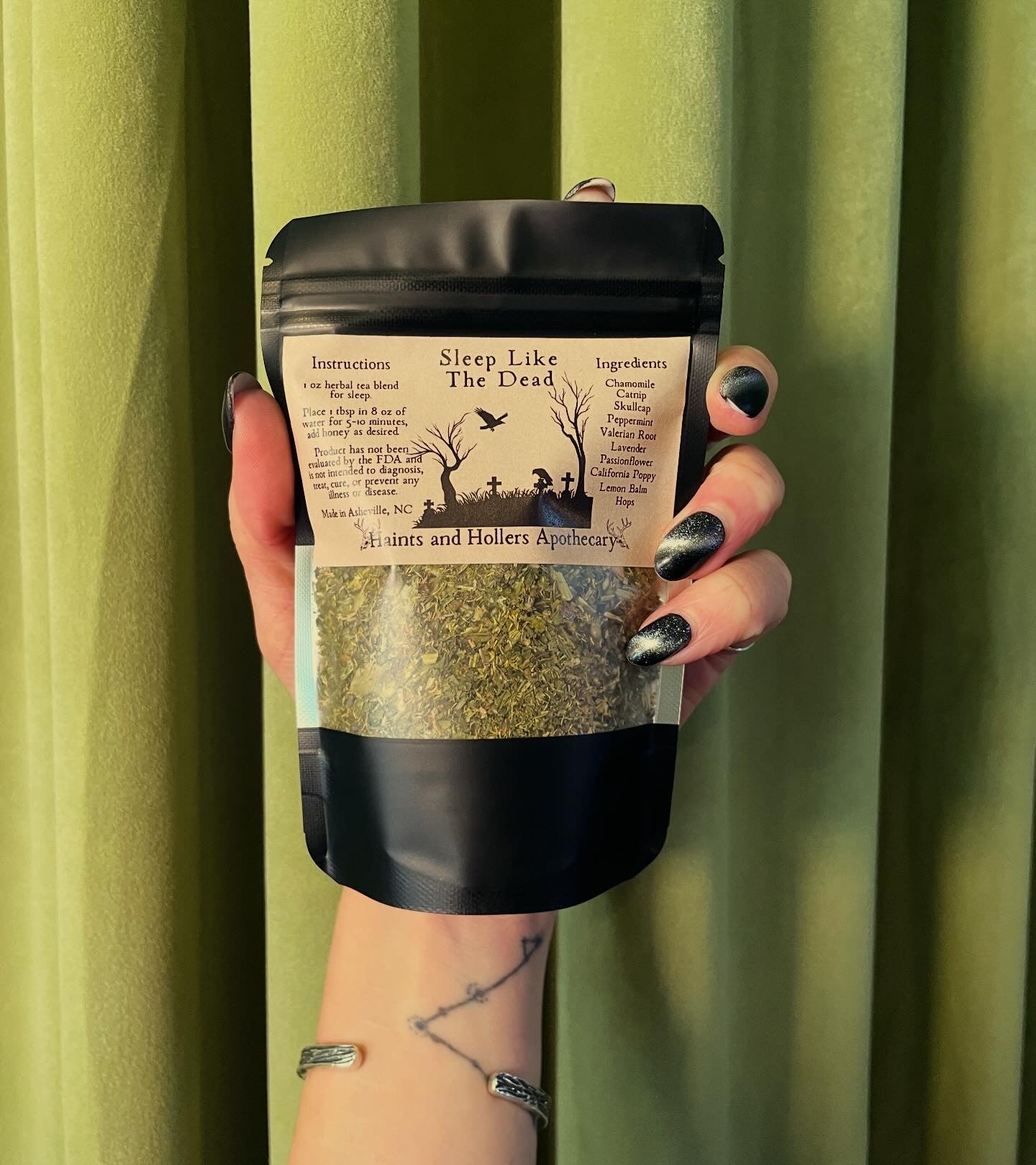 Sleep Like The Dead Tea by Haints and Hollers Apothecary – Period