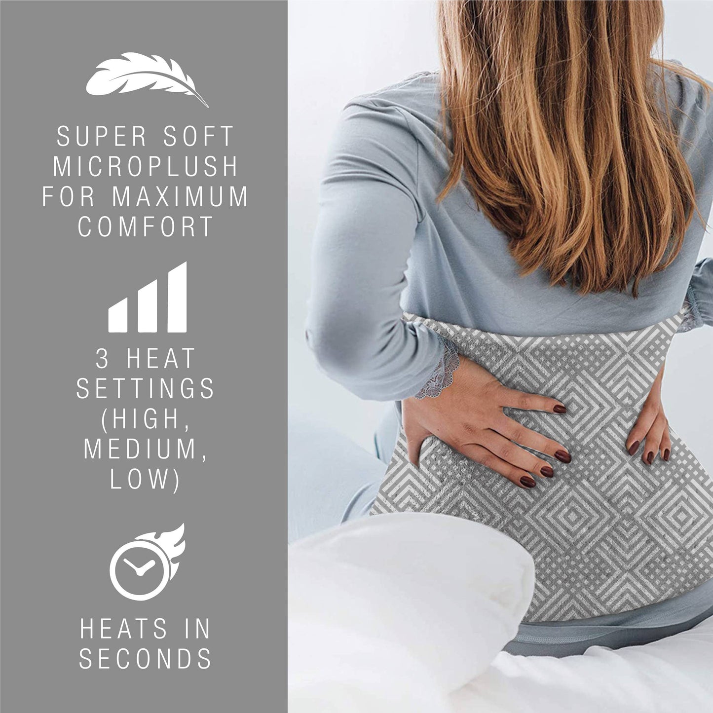 XL Electric Heating Pad- Lavender