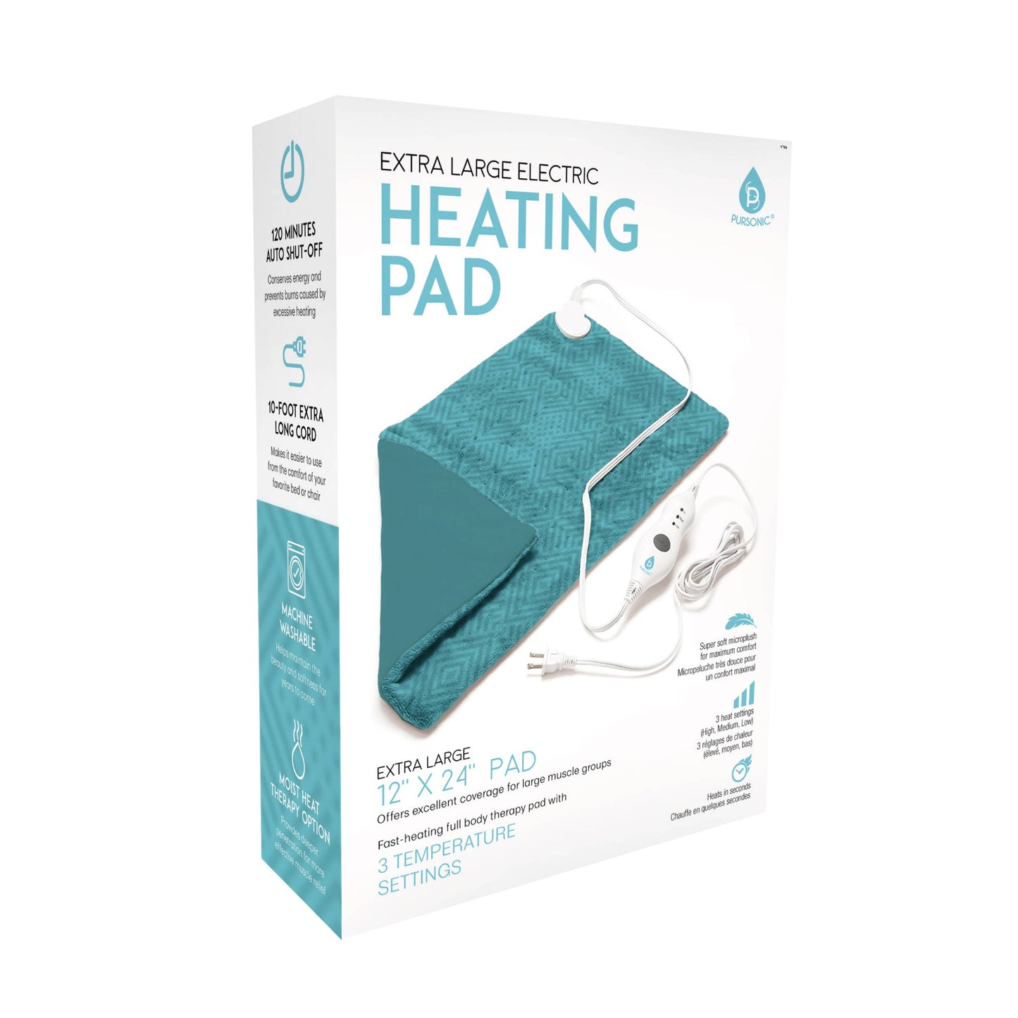 XL Electric Heating Pad- Lavender