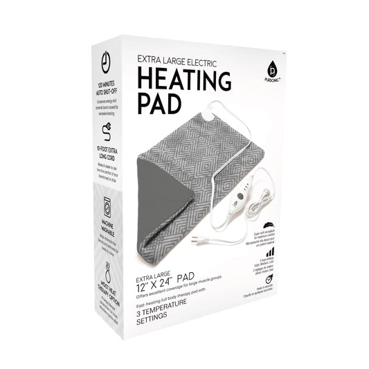 Extra Large Electric Heating Pad- Lavender