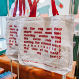 Period Nirvana Asheville Tote Bag