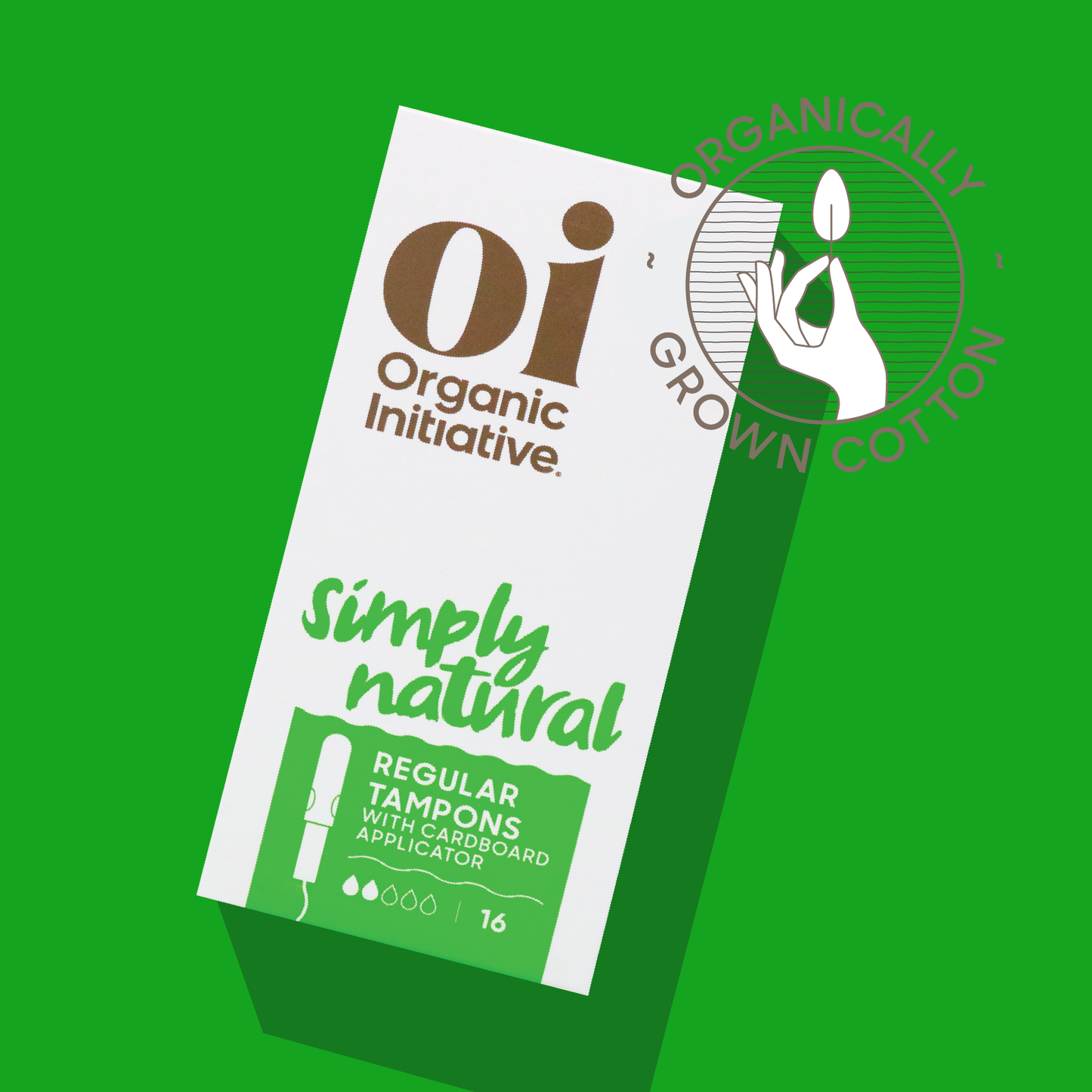 Oi Cardboard Applicator Tampons