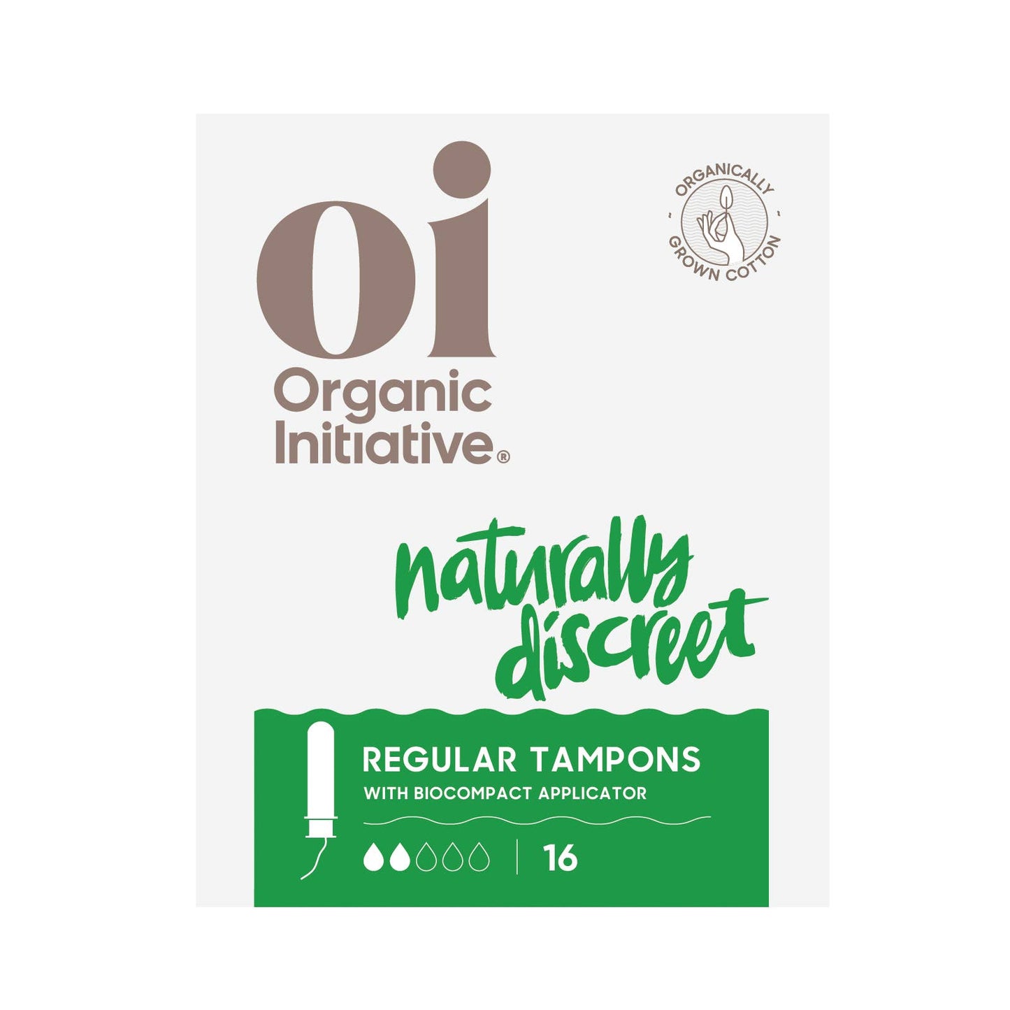 Oi BioCompact Applicator Tampons