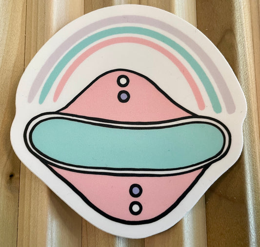 Pad Rainbow Sticker