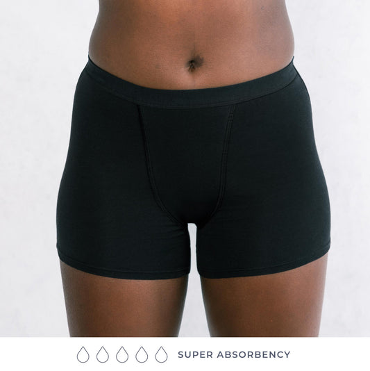 Saalt Wear Leakproof Cotton Sleep Short - Super