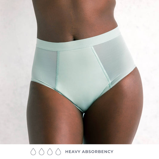 Saalt Wear Leakproof French Cut High Waist Full Gusset - Heavy