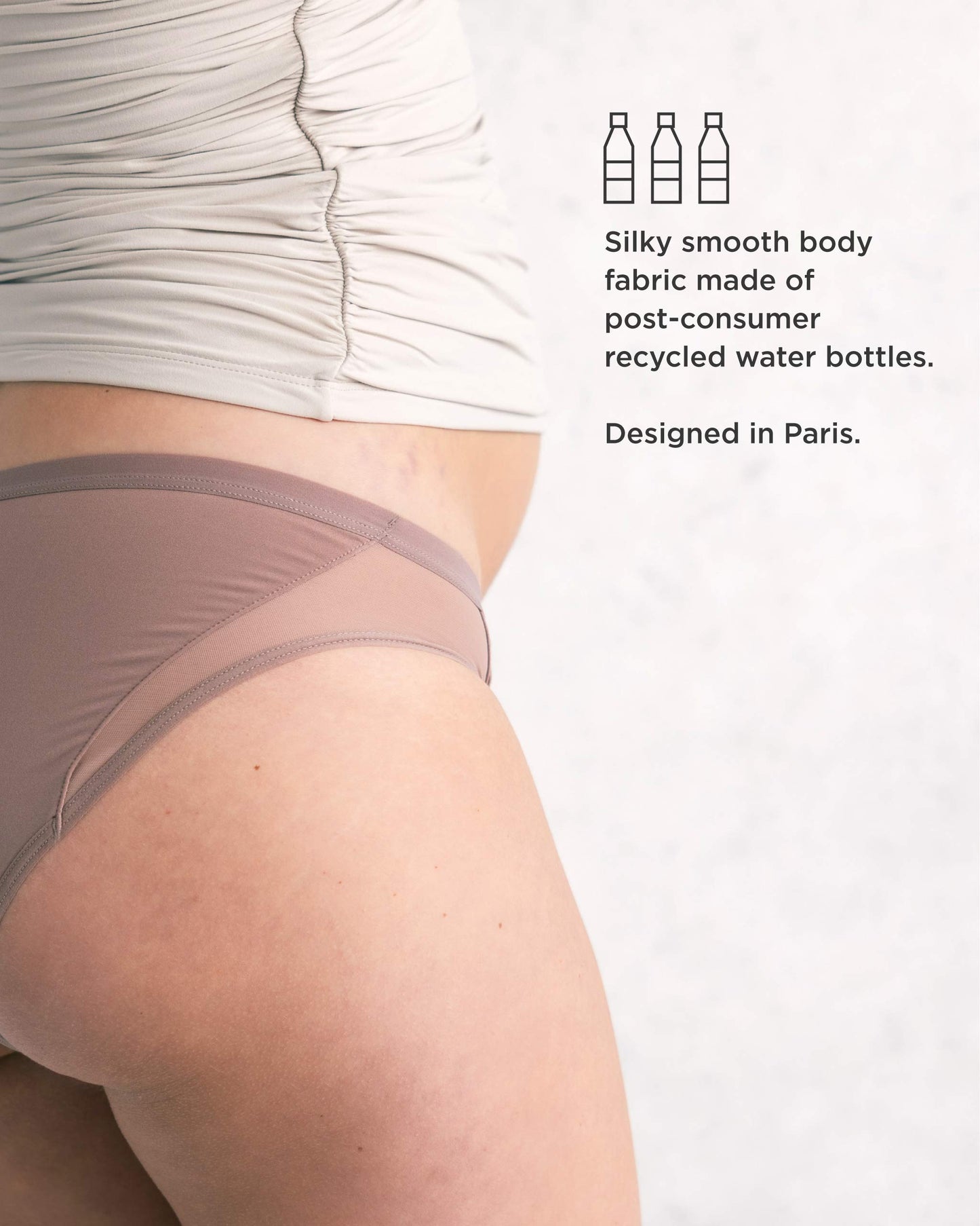 Saalt Wear Leakproof Mesh Bikini - Heavy