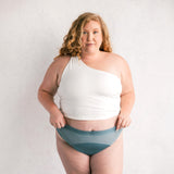 Saalt Wear Leakproof Mesh Thong - Light