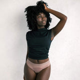 Saalt Wear Leakproof Mesh Thong - Light