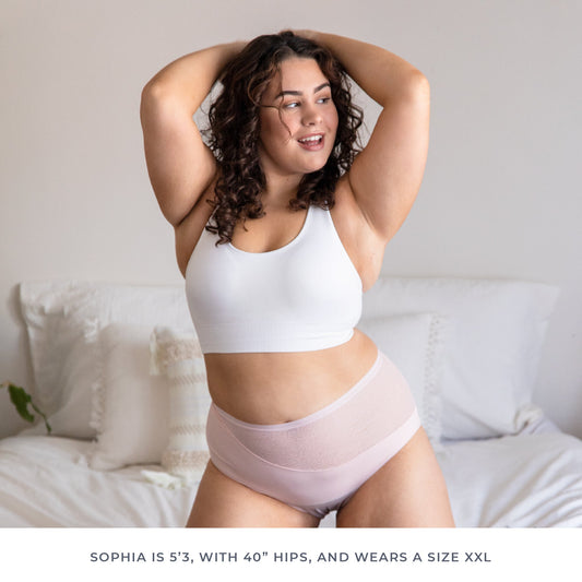 Saalt Wear Leakproof Lace High Waist