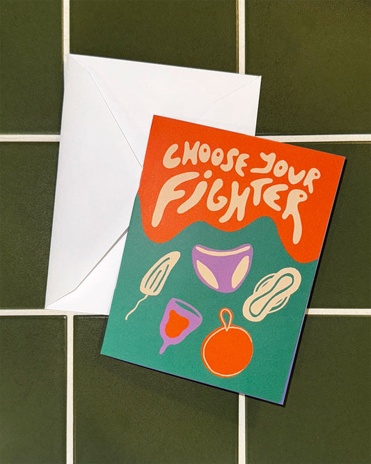 Choose Your Fighter First Period Card