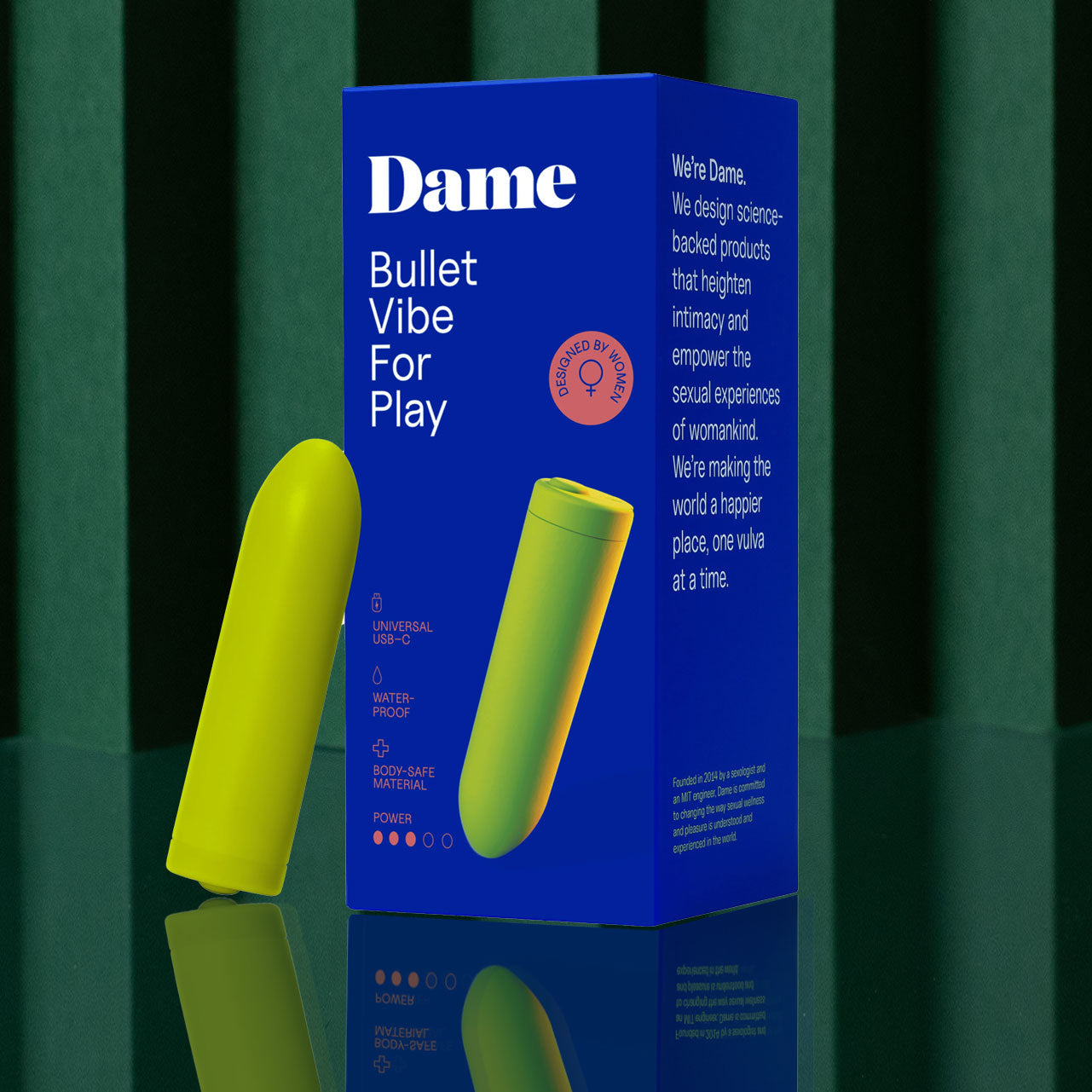 Zee Bullet Vibrator by Dame