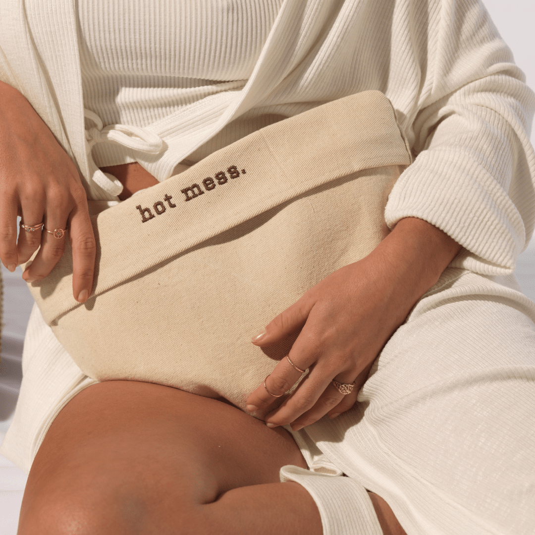 The Somedays Flaxseed Heatpad is a cloth pad.