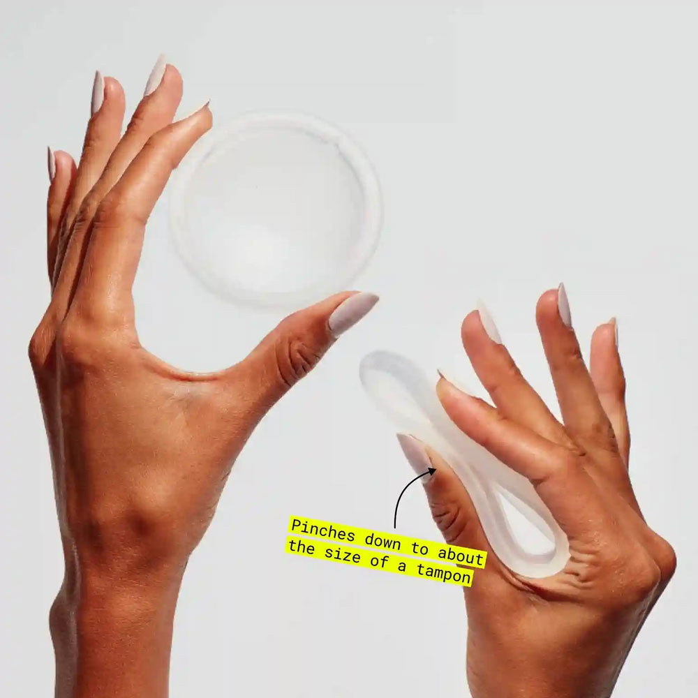 Flex Disc Easy Fold Menstrual Disc Period Nirvana