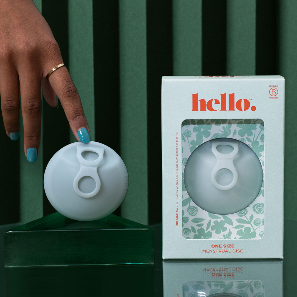 Hello Disc | One Size Reusable Menstrual Disc – Period Nirvana