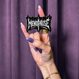 Menopause Metal Logo Sticker