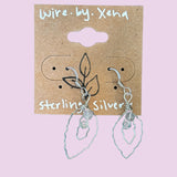 Wire Vulva Earrings by Xena