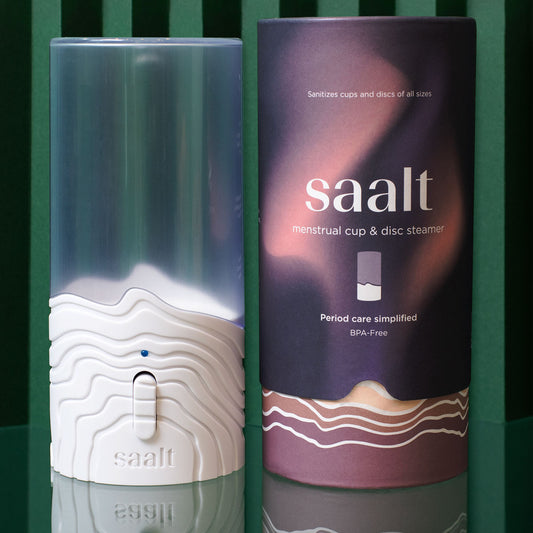 Saalt Cup + Disc Steamer