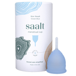 Saalt menstrual cup best period cup Small Ocean Blue