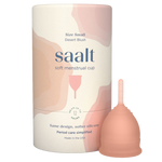 Saalt Soft menstrual cup best period cup Desert Blush Small