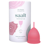 Saalt menstrual cup best period cup Regular Large Himalayan Pink