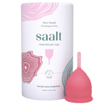 Saalt menstrual cup best period cup Small Himalayan Pink