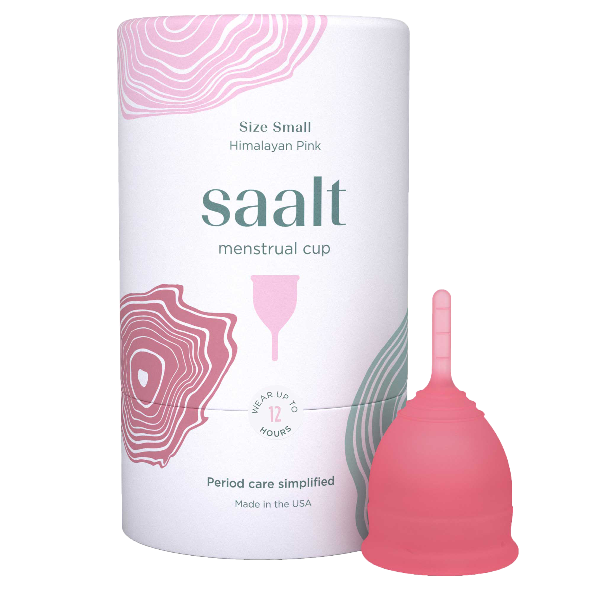 Saalt menstrual cup best period cup Small Himalayan Pink
