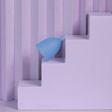 Saalt blue in small on steps