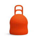 Merula XL menstrual cup orange Fox