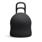 Merula XL in midnight black menstrual cup for heavy periods