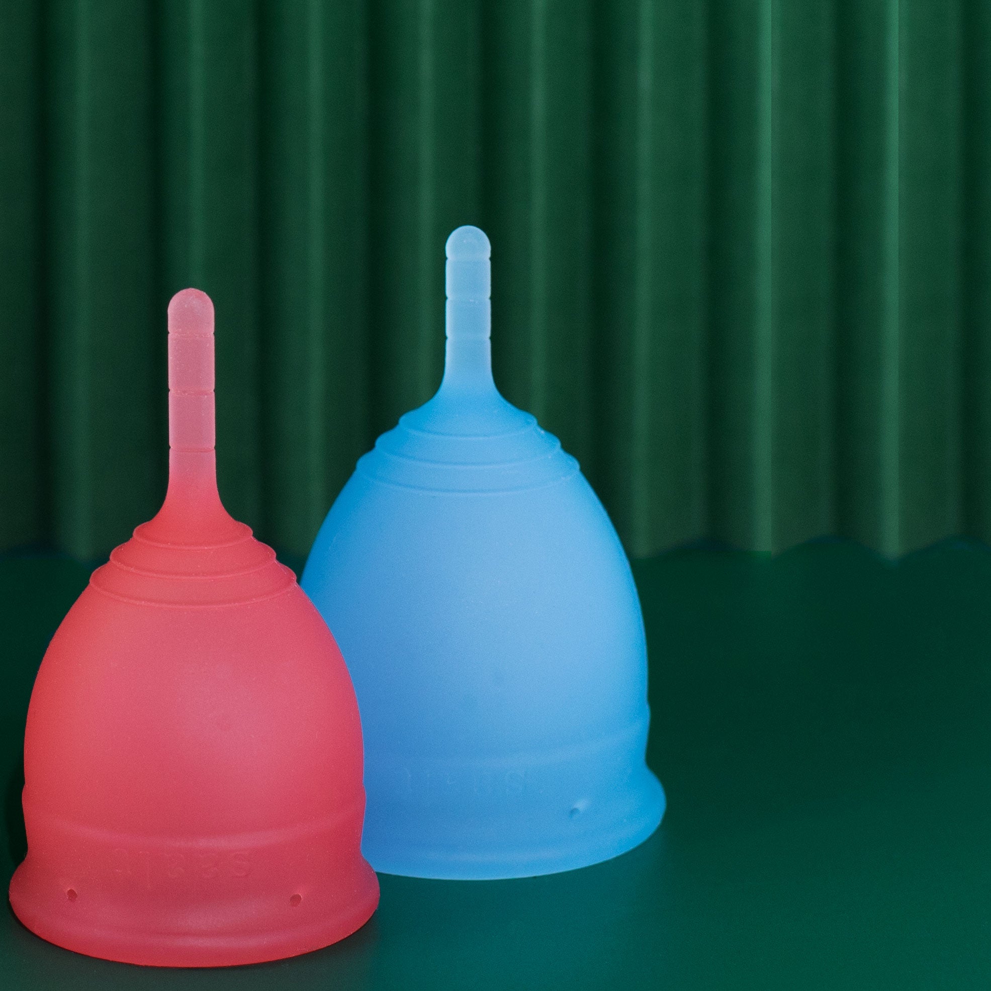 Saalt Small in Pink and Saalt Regualr in Blue